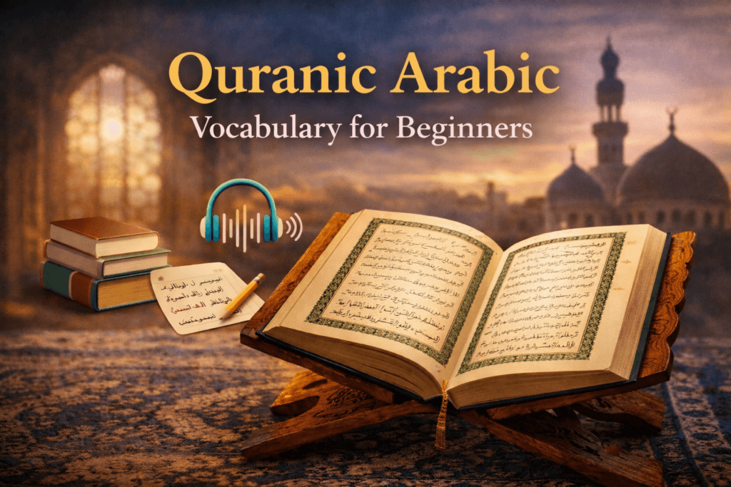Learning Quranic Arabic in serenity